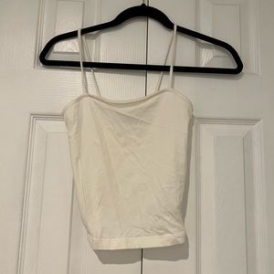 White Crop top